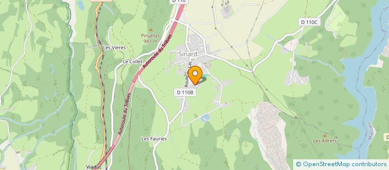 localisation de l'entreprise MADAME EMILIE GAUDET-TRAFFY  SINARD