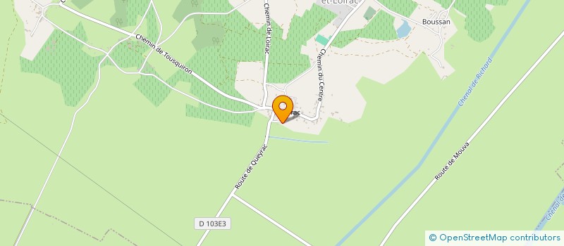 localisation de l'entreprise MADAME EMILIE GAUDIAN  JAU-DIGNAC-ET-LOIRAC