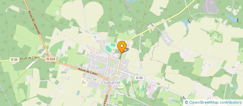 localisation de l'entreprise MADAME EMILIE GAUTIER  GABARRET