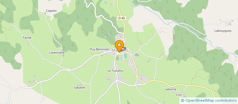 localisation de l'entreprise MADAME EMILIE GAUZINS à MARCOLES