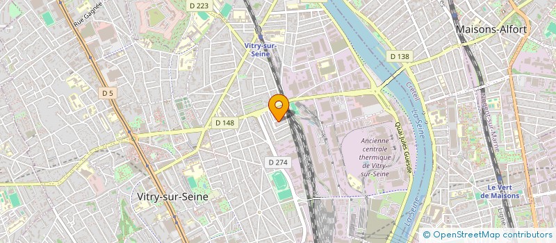 localisation de l'entreprise MADAME EMILIE GAVIOLI à VITRY-SUR-SEINE