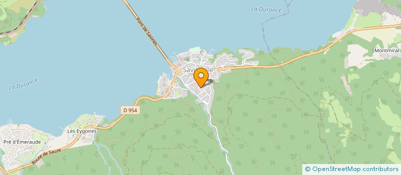localisation de l'entreprise MADAME EMILIE GENDRE à SAVINES-LE-LAC
