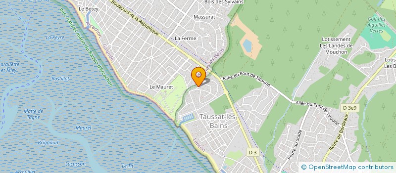 localisation de l'entreprise MADAME EMILIE GEOFFROY  LANTON