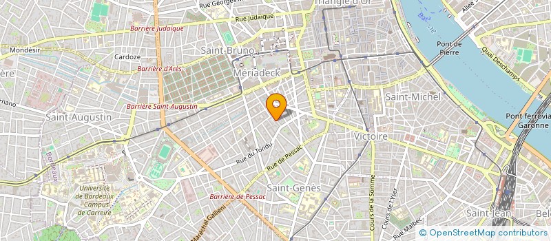 localisation de l'entreprise MADAME EMILIE GERARD  BORDEAUX