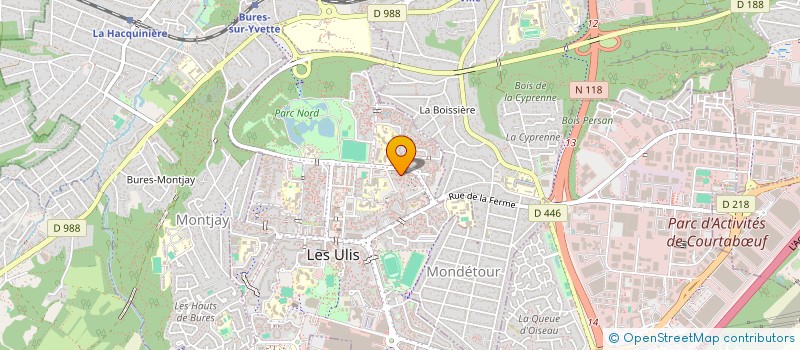 localisation de l'entreprise MADAME EMILIE GERARD à LES ULIS