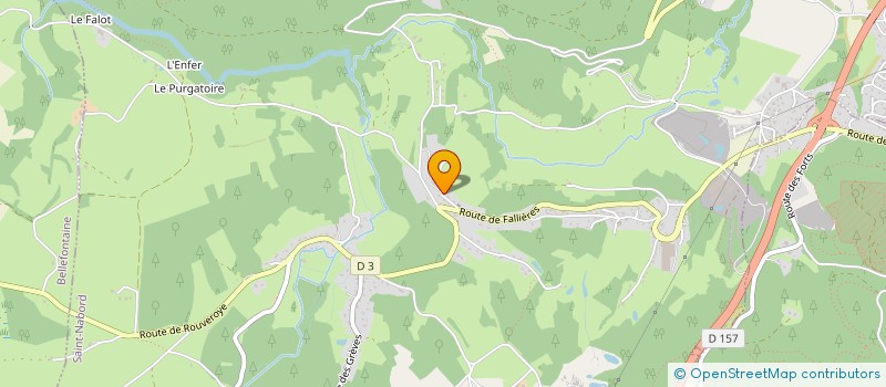 localisation de l'entreprise MADAME EMILIE GERARDIN  SAINT-NABORD