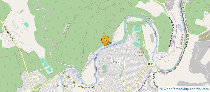 localisation de l'entreprise MADAME EMILIE GERMAIN  JUF