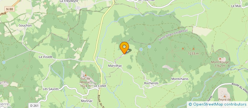 localisation de l'entreprise MADAME EMILIE GIBERT  SAINT-PIERRE-EYNAC