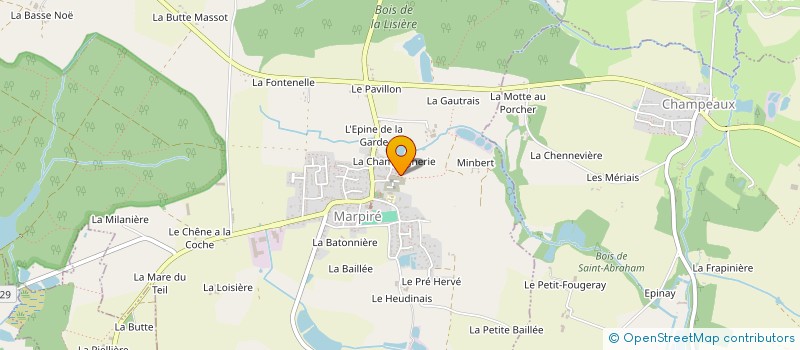 localisation de l'entreprise MADAME EMILIE GILBERT  MARPIRE