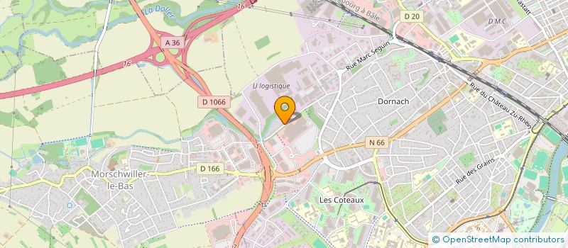 localisation de l'entreprise MADAME EMILIE GILIBERT  MULHOUSE