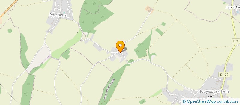 localisation de l'entreprise MADAME EMILIE GILLET  JOUY SOUS THELLE