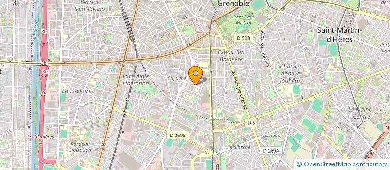 localisation de l'entreprise MADAME EMILIE GIMENEZ à GRENOBLE