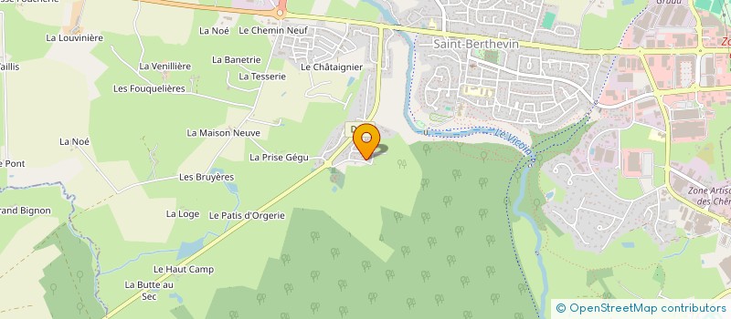 localisation de l'entreprise MADAME EMILIE GINETTE ODILE GUILLOIS  SAINT-BERTHEVIN