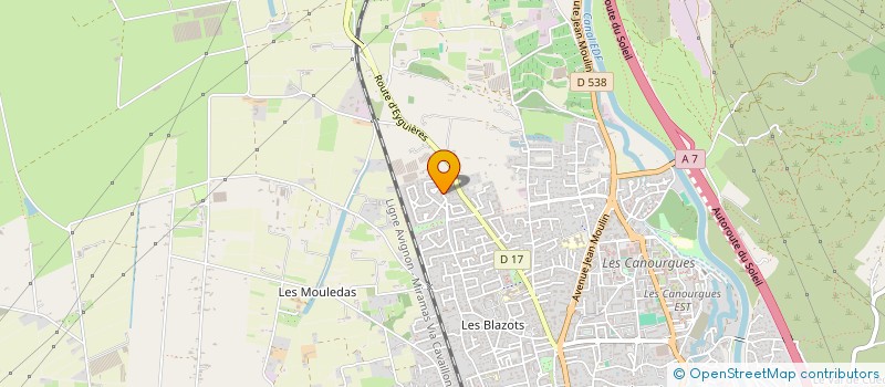 localisation de l'entreprise MADAME EMILIE GIORDANO  SALON-DE-PROVENCE