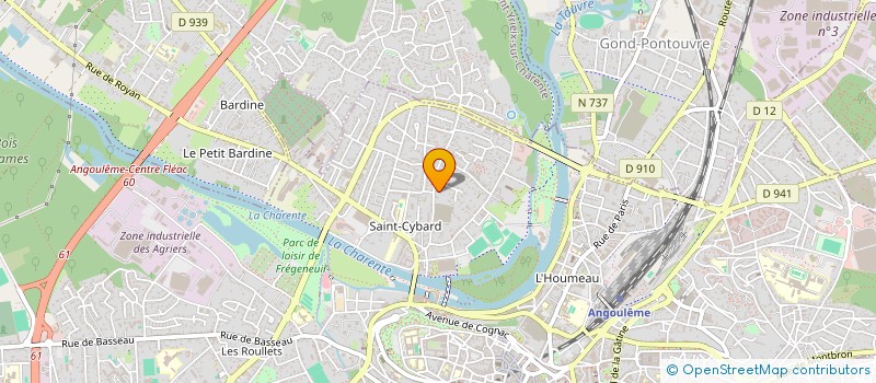 localisation de l'entreprise MADAME EMILIE GIRARD à ANGOULEME
