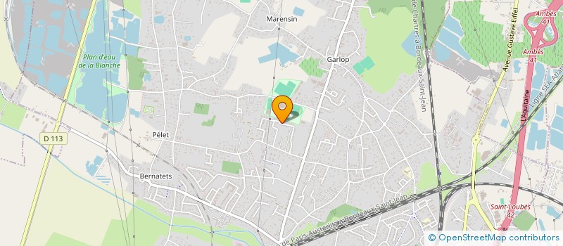 localisation de l'entreprise MADAME EMILIE GIRAUDON  AMBARES-ET-LAGRAVE