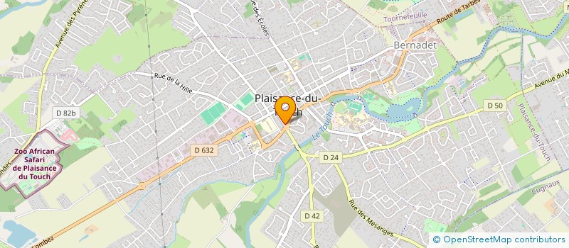 localisation de l'entreprise MADAME EMILIE GOETSCHY  PLAISANCE-DU-TOUCH