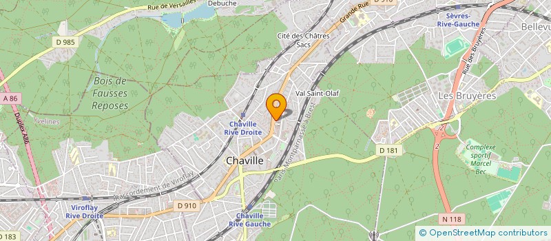 localisation de l'entreprise MADAME EMILIE GOLLIARD à CHAVILLE