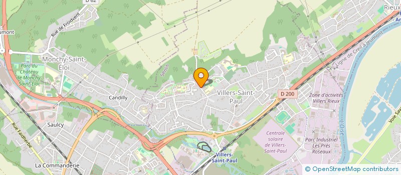 localisation de l'entreprise MADAME EMILIE GOLLIOT  VILLERS-SAINT-PAUL