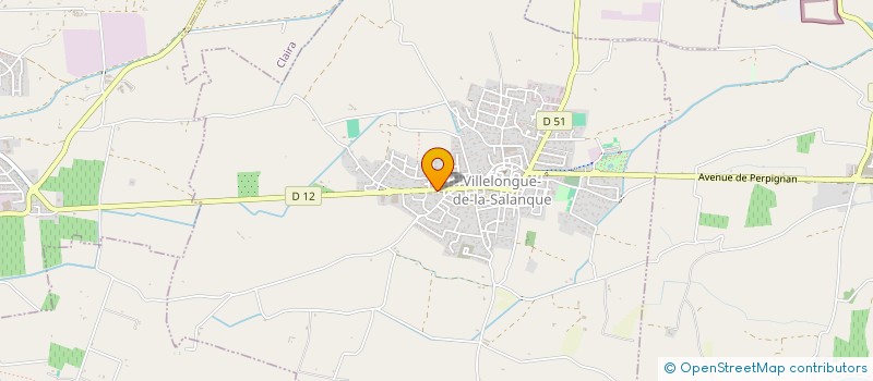 localisation de l'entreprise MADAME EMILIE GORET  VILLELONGUE-DE-LA-SALANQUE