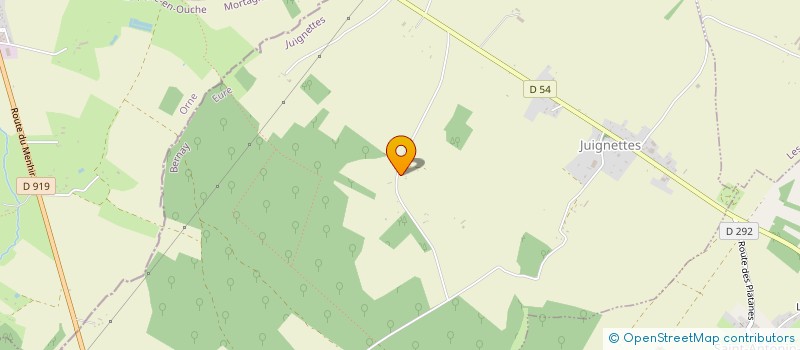 localisation de l'entreprise MADAME EMILIE GOSSET  JUIGNETTES