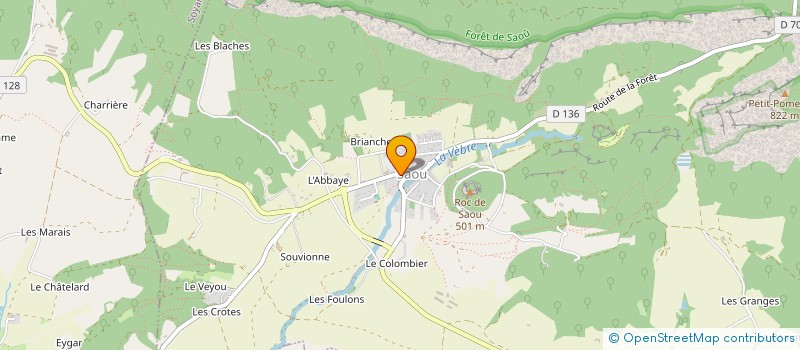 localisation de l'entreprise MADAME EMILIE GOUYON  CREST