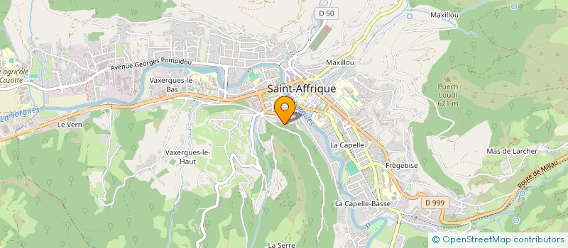 localisation de l'entreprise MADAME EMILIE GRAL  SAINT-AFFRIQUE