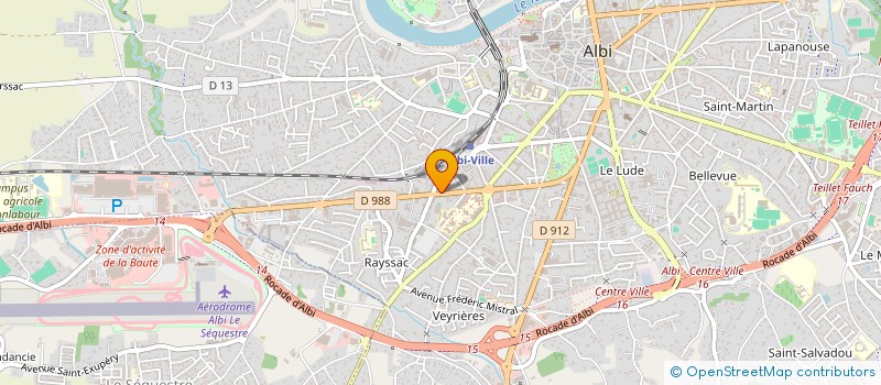 localisation de l'entreprise MADAME EMILIE GRANIER à ALBI