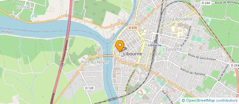 localisation de l'entreprise MADAME EMILIE GREZIS à LIBOURNE