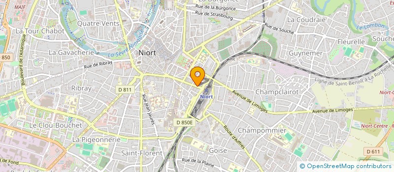 localisation de l'entreprise MADAME EMILIE GRIMAULT à NIORT