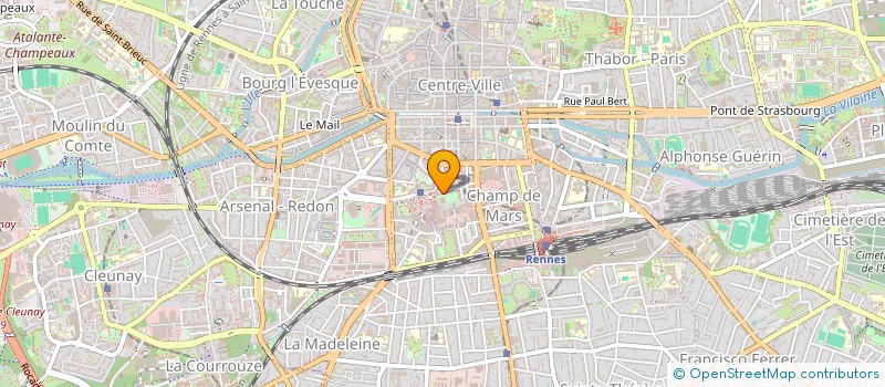 localisation de l'entreprise MADAME EMILIE GRISON  RENNES