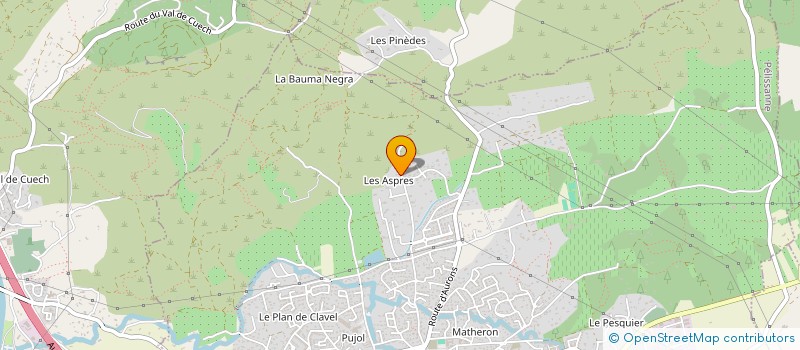 localisation de l'entreprise MADAME EMILIE GROLEAU  PELISSANNE