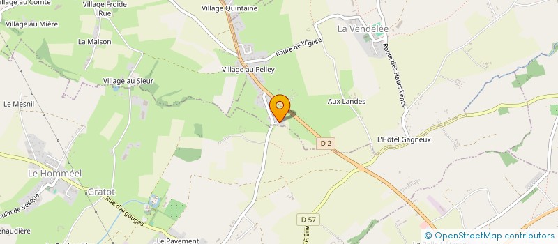 localisation de l'entreprise MADAME EMILIE GUENO  COUTANCES