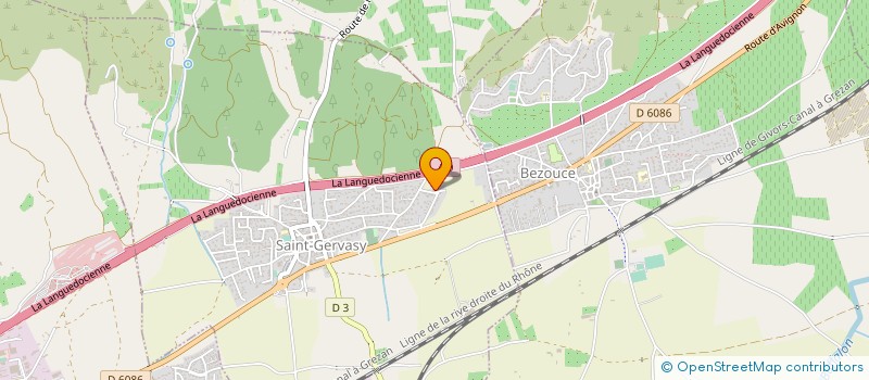 localisation de l'entreprise MADAME EMILIE GUERIN  SAINT-GERVASY