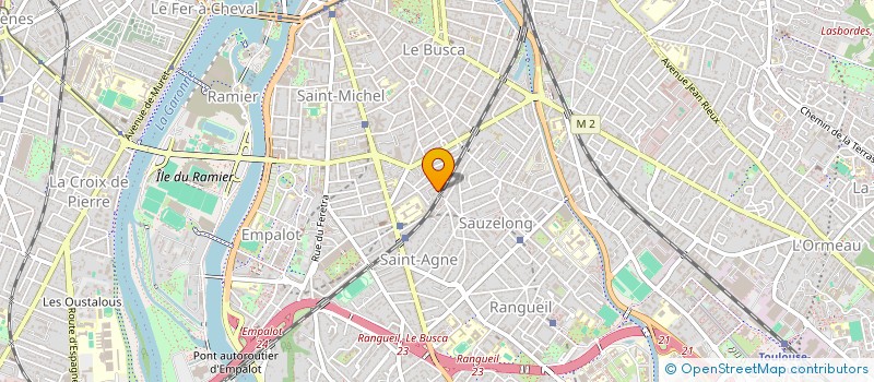 localisation de l'entreprise MADAME EMILIE GUILLAUME à TOULOUSE