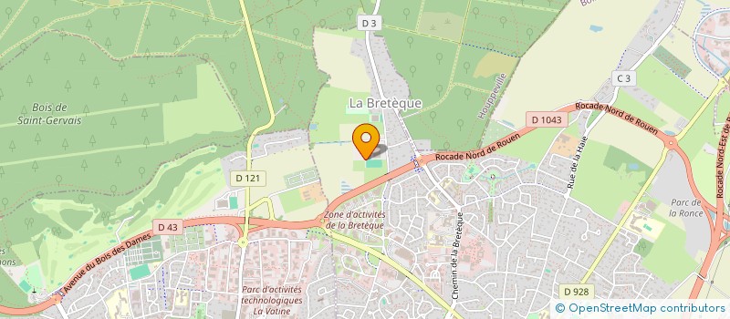 localisation de l'entreprise MADAME EMILIE GUILLEMETTE à BOIS-GUILLAUME