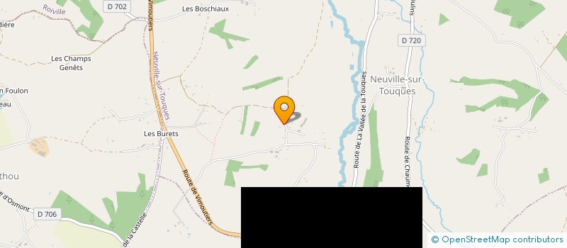 localisation de l'entreprise MADAME EMILIE GUILLEMIN à NEUVILLE-SUR-TOUQUES