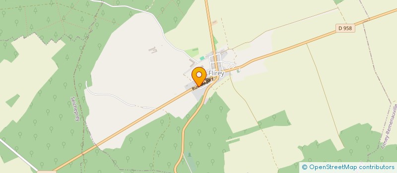 localisation de l'entreprise MADAME EMILIE GUILLERM  FLIREY