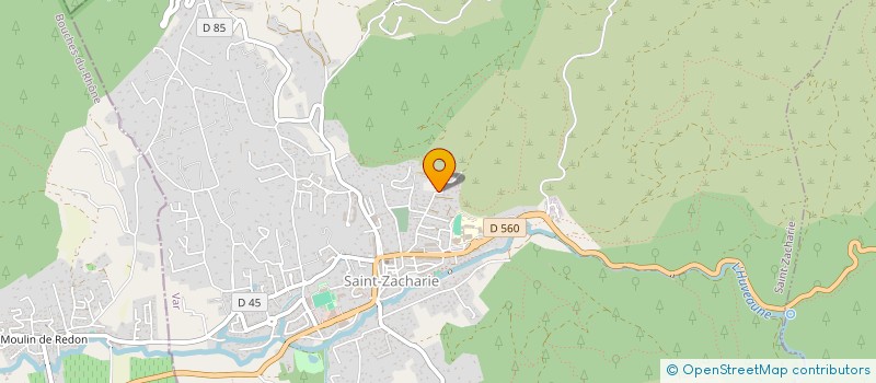 localisation de l'entreprise MADAME EMILIE GUILLOU  SAINT-ZACHARIE