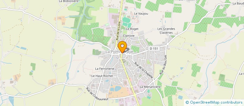 localisation de l'entreprise MADAME EMILIE GUILON  MAUGES-SUR-LOIRE