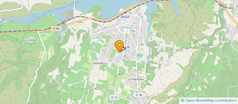 localisation de l'entreprise MADAME EMILIE GUINEBAULT  PRADES