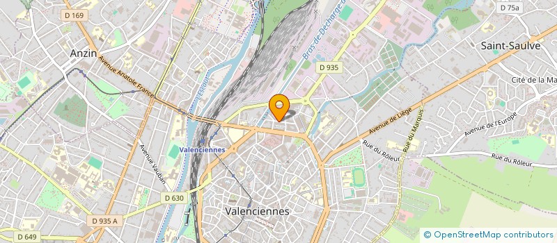 localisation de l'entreprise MADAME EMILIE GUMEZ  VALENCIENNES