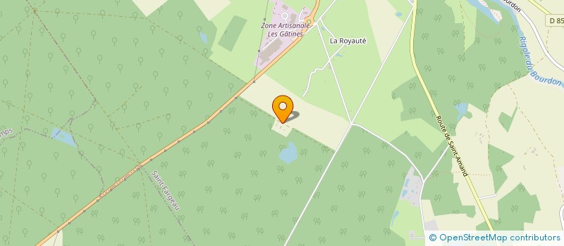 localisation de l'entreprise MADAME EMILIE GUYOT  SAINT-FARGEAU