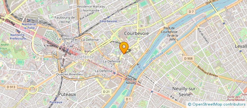 localisation de l'entreprise MADAME EMILIE HA à COURBEVOIE