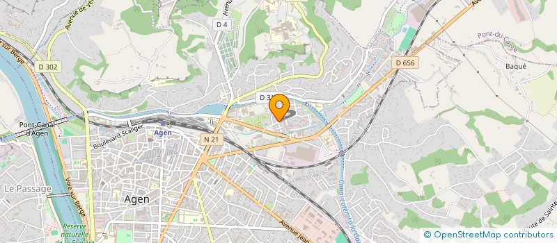 localisation de l'entreprise MADAME EMILIE HABERT  AGEN