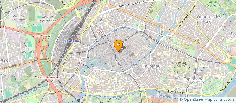 localisation de l'entreprise MADAME EMILIE HANOL à STRASBOURG