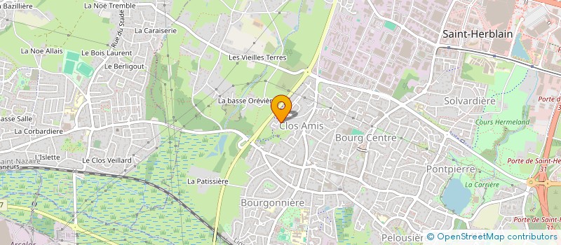 localisation de l'entreprise MADAME EMILIE HANSMETZGER  SAINT-HERBLAIN