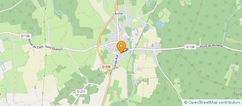 localisation de l'entreprise MADAME EMILIE HATTON  BAUGE-EN-ANJOU