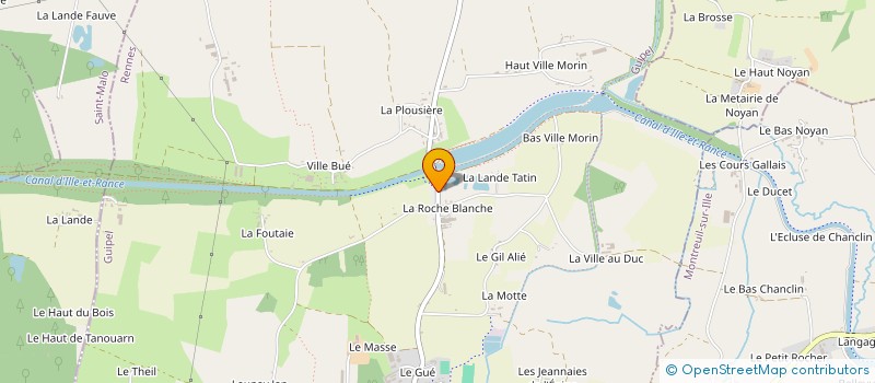 localisation de l'entreprise MADAME EMILIE HAUTEMANIERE à GUIPEL