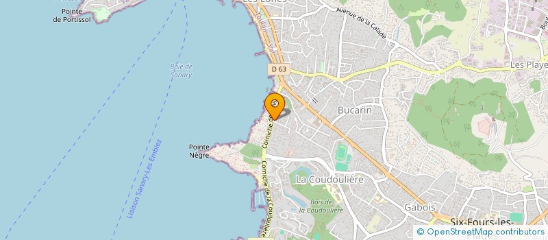 localisation de l'entreprise MADAME EMILIE HAYNAU à SIX-FOURS-LES-PLAGES